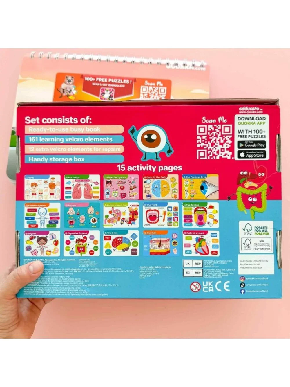 Engaging Montessori Busy Book for Kids 4-8 | Educational Activity Book for